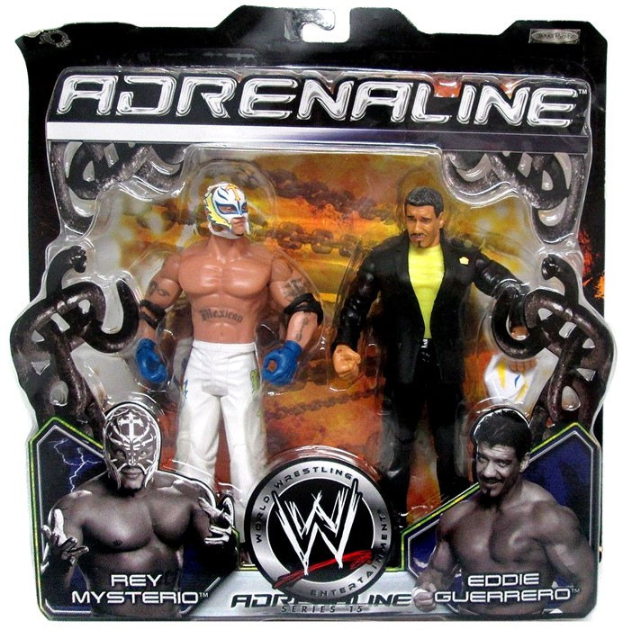 WWE Wrestling Adrenaline Series 15 Rey Mysterio vs. Eddie Guerrero
