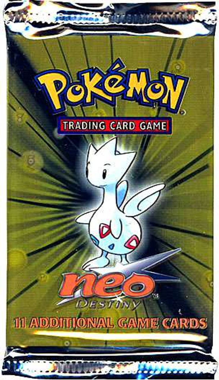Pokemon Trading Card Game Neo Destiny Booster Pack 11 Cards Wizards Of The Coast Toywiz - cat code for roblox pok