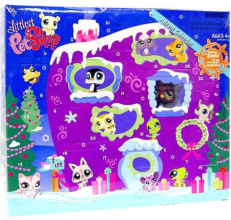 Littlest Pet Shop 2008 Advent Calendar Exclusive Figure Set Hasbro Toys ToyWiz Littlest Pet Shop 2008 Advent Calendar Exclusive Figure Set Hasbro Toys ToyWiz