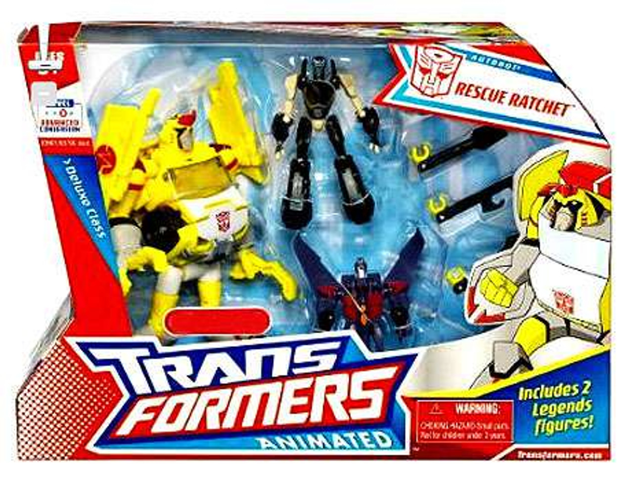 transformers animated action figures