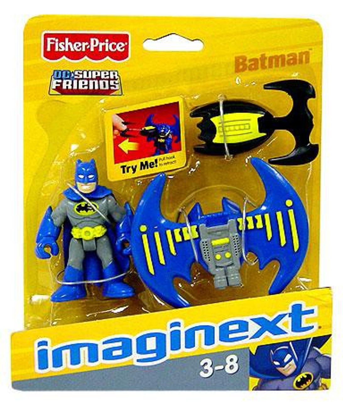 imaginext batman plane