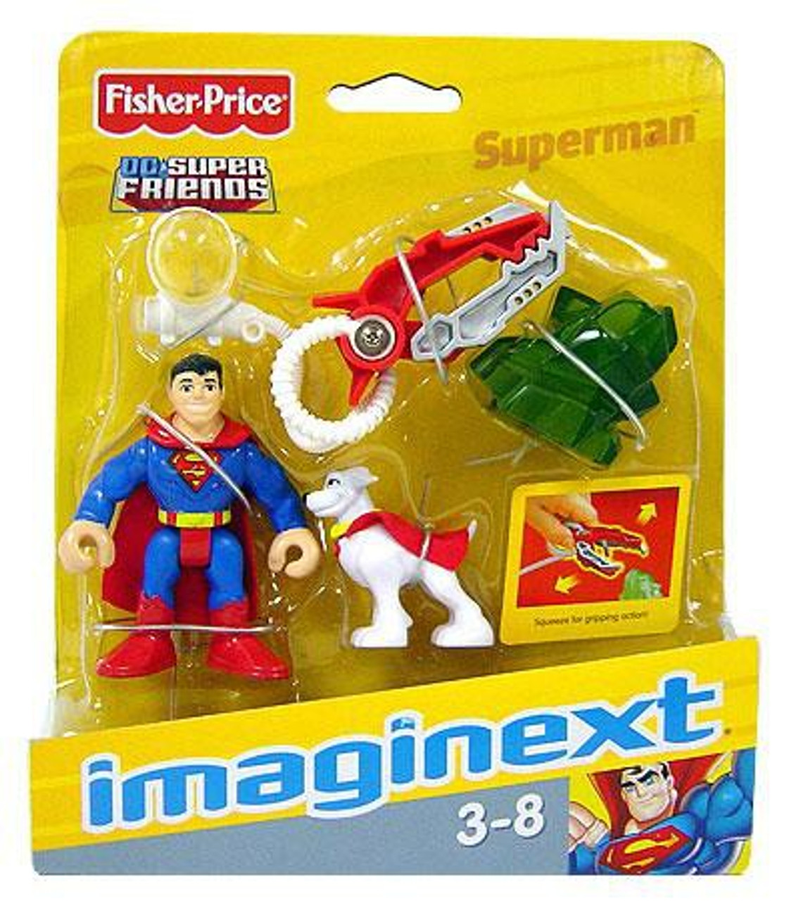 imaginext superman playset