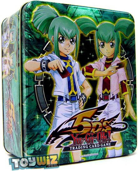 YuGiOh 5Ds 2009 Leo Luna Exclusive Tin Set Konami ToyWiz