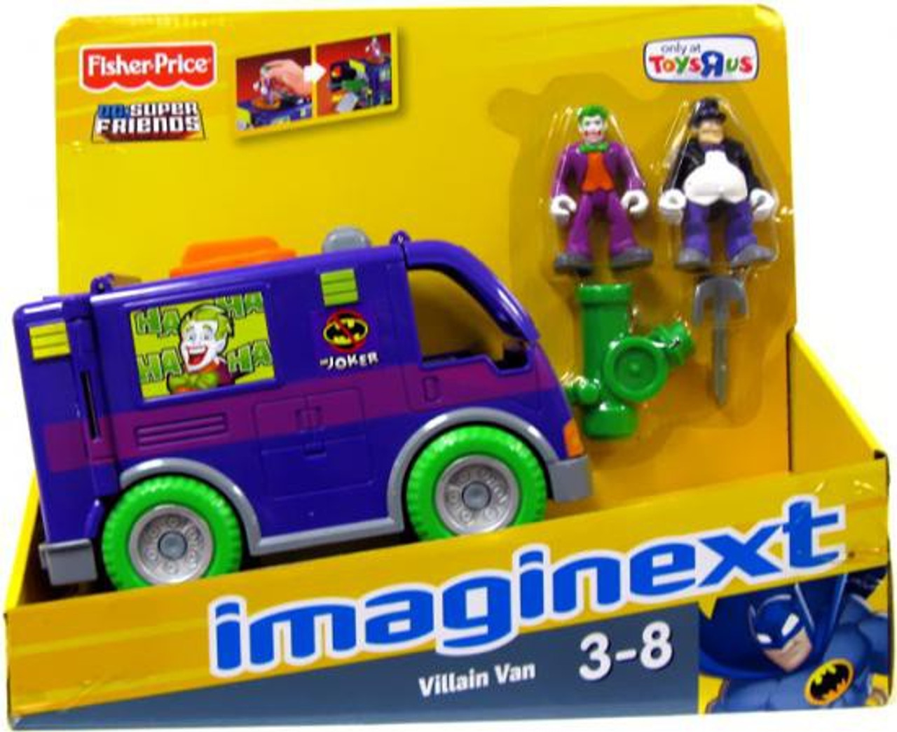 imaginext batman villains