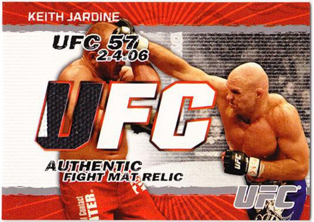 UFC Topps UFC 2009 Round 2 Single Card Fight Mat Relic Keith Jardine
