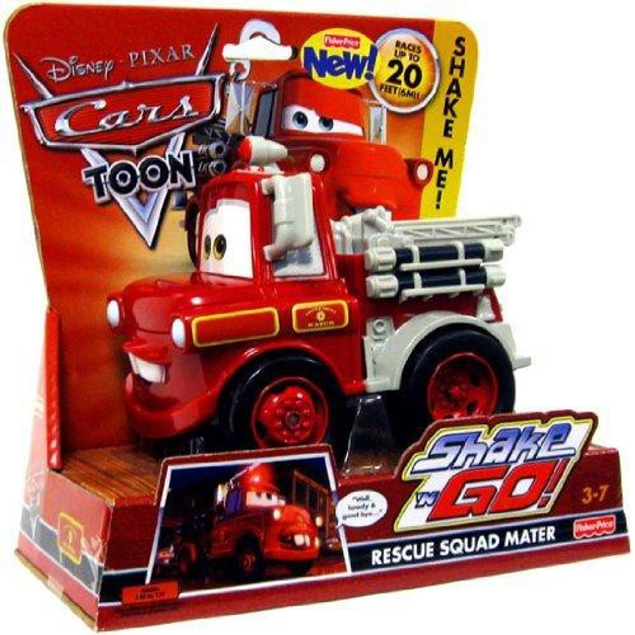 cars toon rescue squad mater