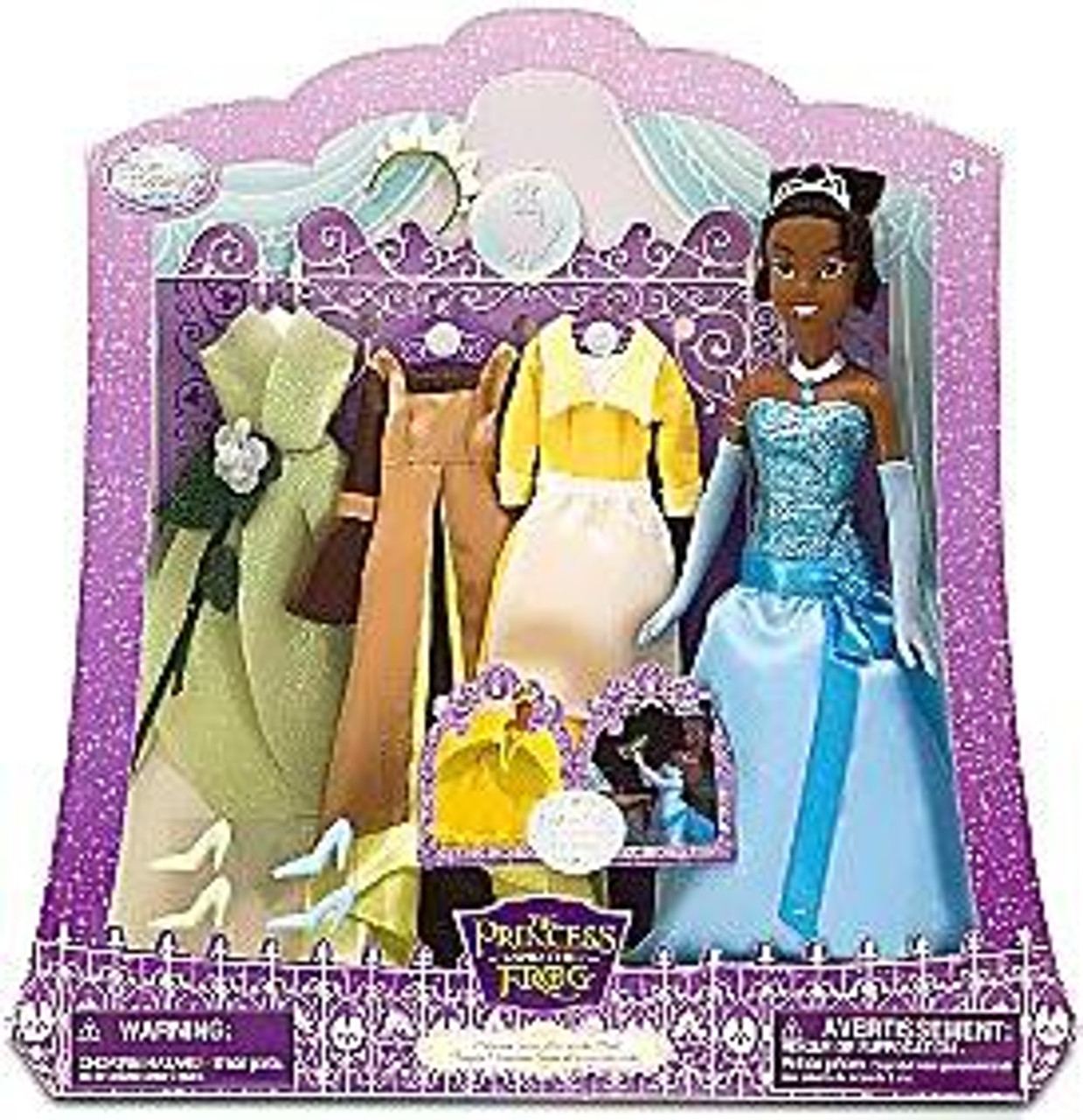 princess dress with doll playset