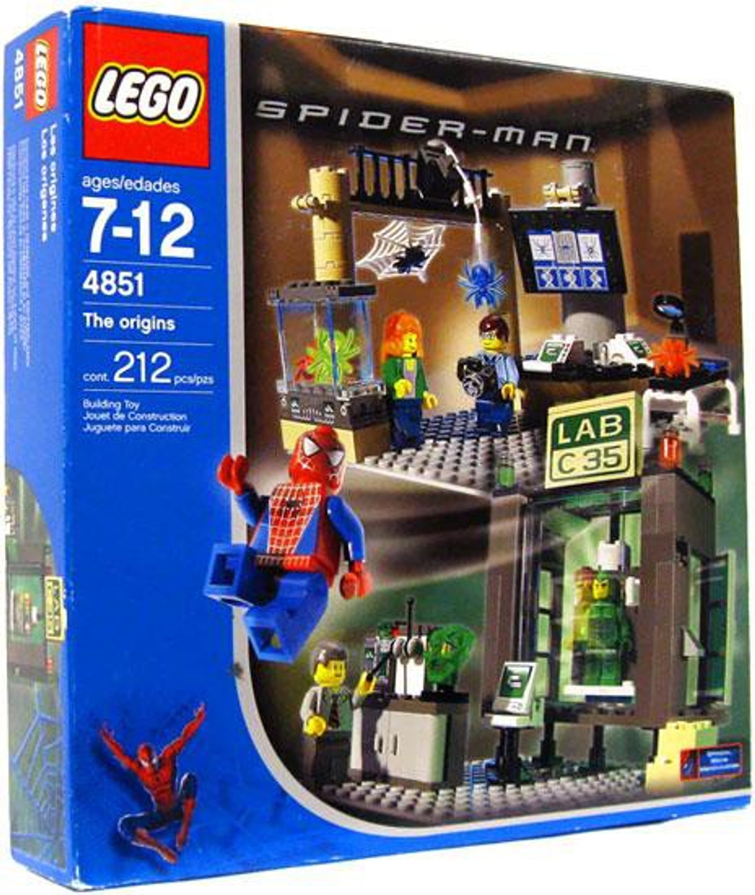 lego spider man the origins