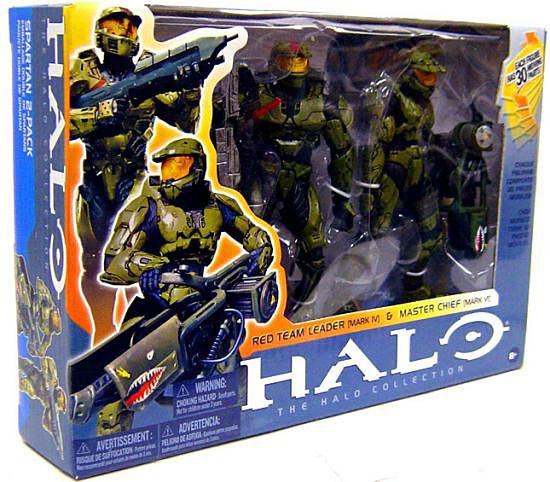 McFarlane Toys Halo Red Team Leader Master Chief Action Figure 2