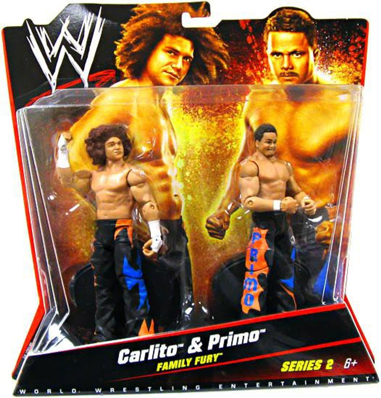 Wwe Wrestling Battle Pack Series 2 Carlito Primo Action Figure 2 Pack Mattel Toys Toywiz - wwe carlito logo roblox