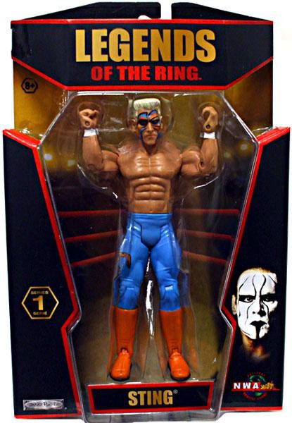 TNA Wrestling Legends of the Ring Series 1 Sting Action Figure