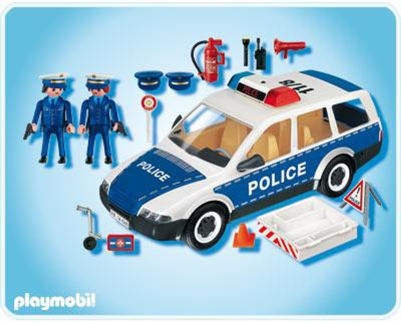 playmobil police car