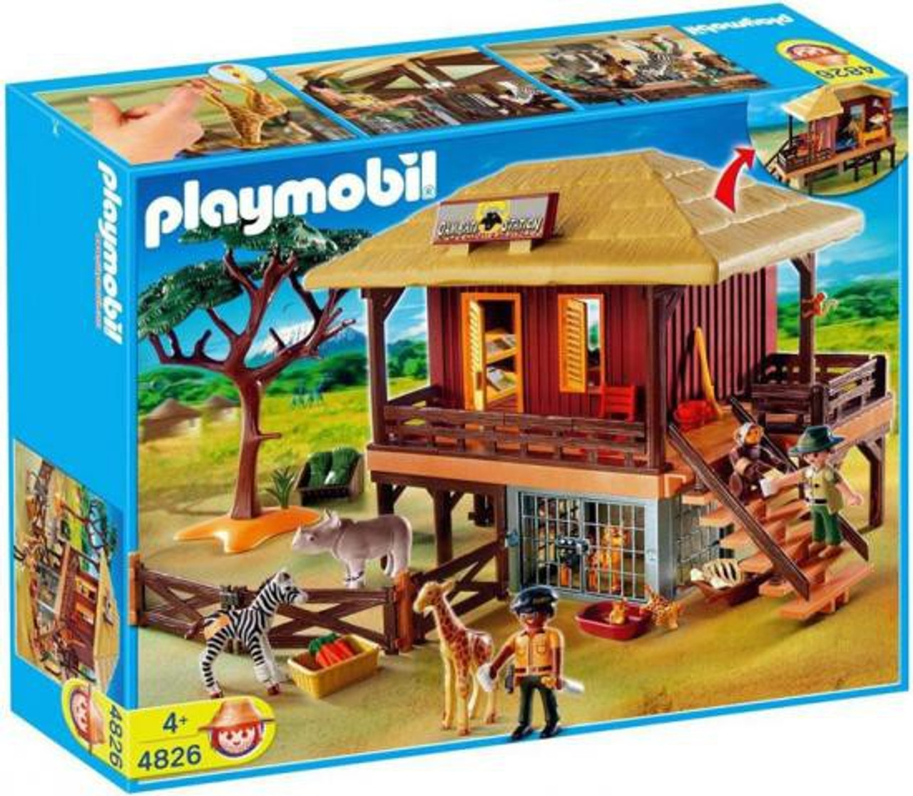 playmobil wild animal enclosure