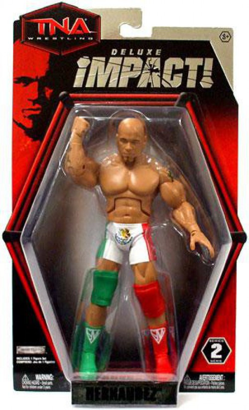 ジャックス　JAKKS　ＴＮＡ　ヘルナンデズ　ＤＸ TNA Wrestling Deluxe Impact Series 2 Hernandez Action Figure Jakks