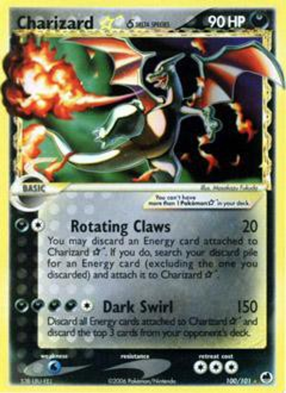 Pokemon Ex Dragon Frontiers Single Card Ultra Rare Charizard Delta Species 100 Toywiz