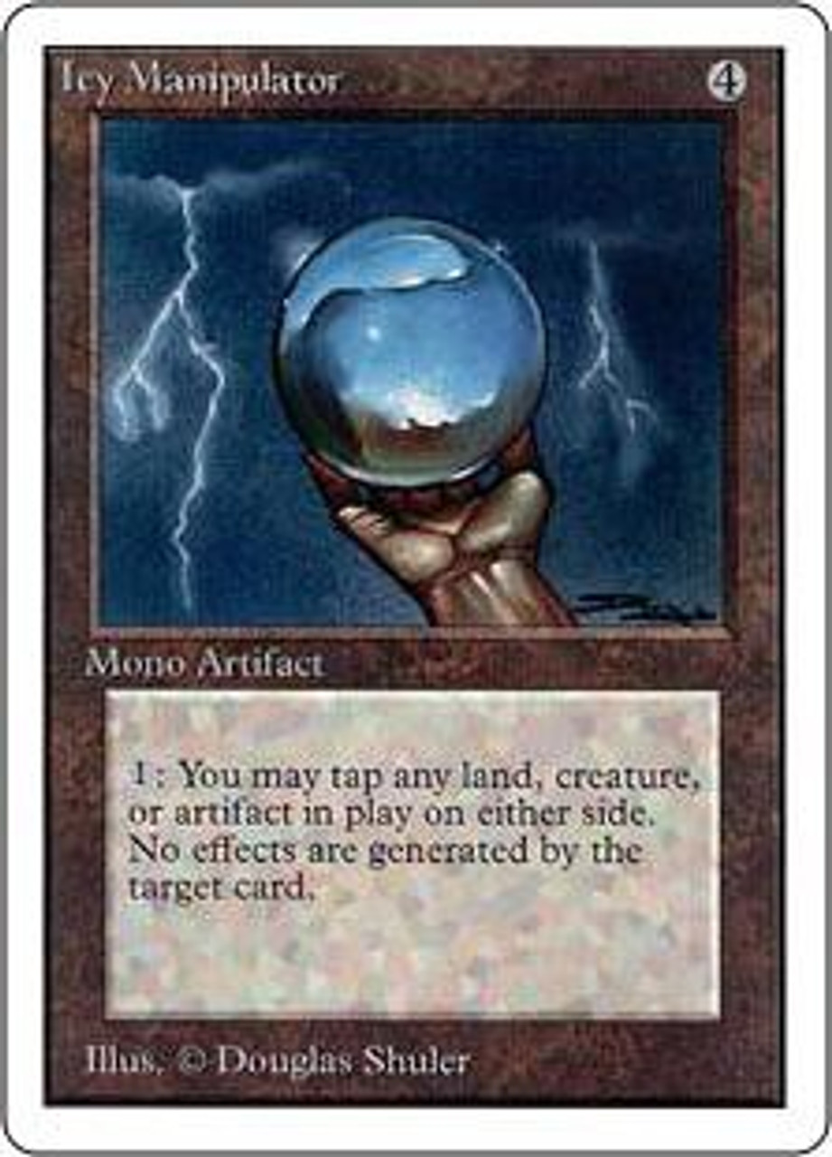 Magic The Gathering Unlimited Single Card Uncommon Icy Manipulator Played Condition Toywiz - icy phoenix roblox