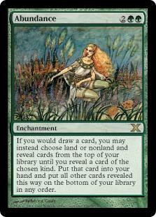 Magic The Gathering 10th Edition Single Card Rare Abundance 249