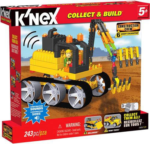 KNex Construction Crew Giant Excavator Set 13525 - ToyWiz