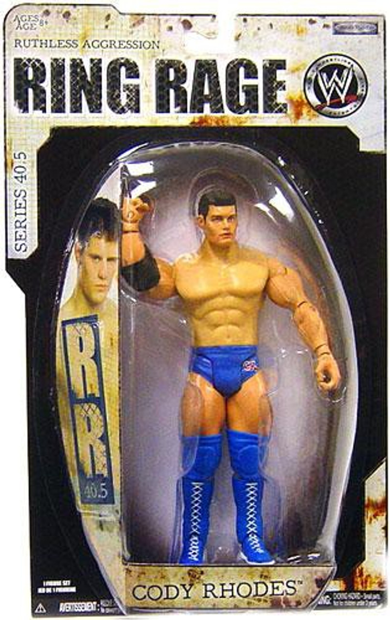 Wwe Wrestling Ruthless Aggression Series 40 5 Ring Rage Cody Rhodes Action Figure Jakks Pacific Toywiz - cody rhodes roblox