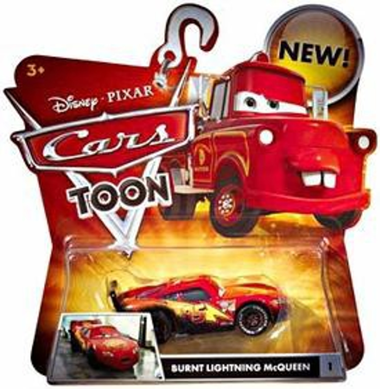 Disney Pixar Cars Cars Toon Main Series Burnt Lightning Disney Pixar Cars Cars Toon Main Series Burnt Lightning