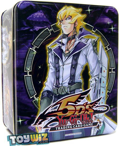 YuGiOh YuGiOh 5Ds 2009 Jack Atlas Exclusive Tin Set Konami - ToyWiz