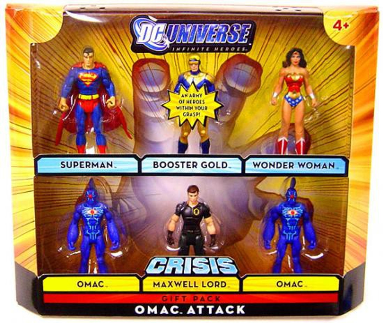 dc universe crisis action figures