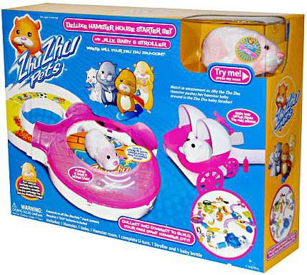 Zhu Zhu Pets Deluxe Hamster House Starter Set Playset Jilly Cepia LLC ToyWiz