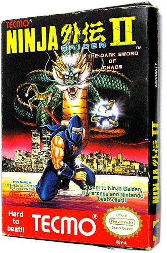 Nintendo Nes Ninja Gaiden Ii The Dark Sword Of Chaos Video