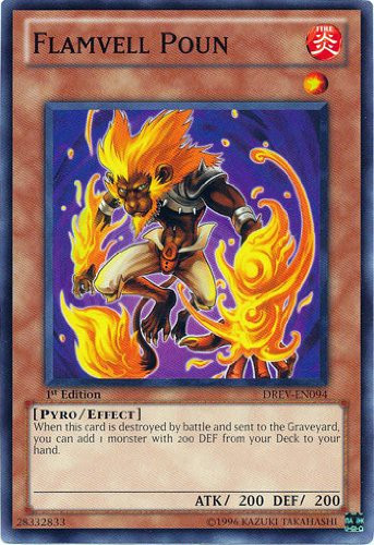 YuGiOh YuGiOh 5Ds Duelist Revolution Single Card Common Flamvell