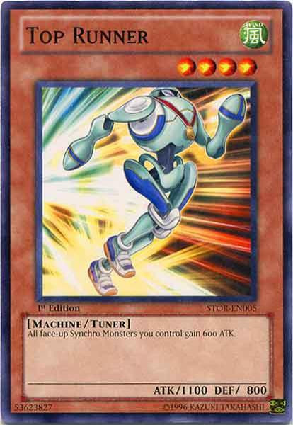 YuGiOh YuGiOh 5Ds Storm of Ragnarok Single Card Common Top Runner