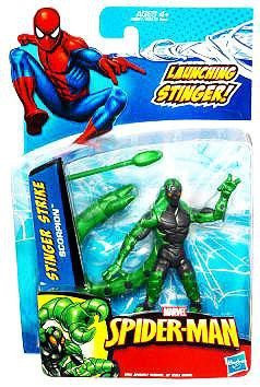 Spider-Man 2010 Stinger Strike Scorpion 3.75 Action Figure Hasbro