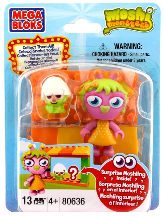 Mega Bloks Moshi Monsters Moshling Zoo and Horrods Shop Set 80636