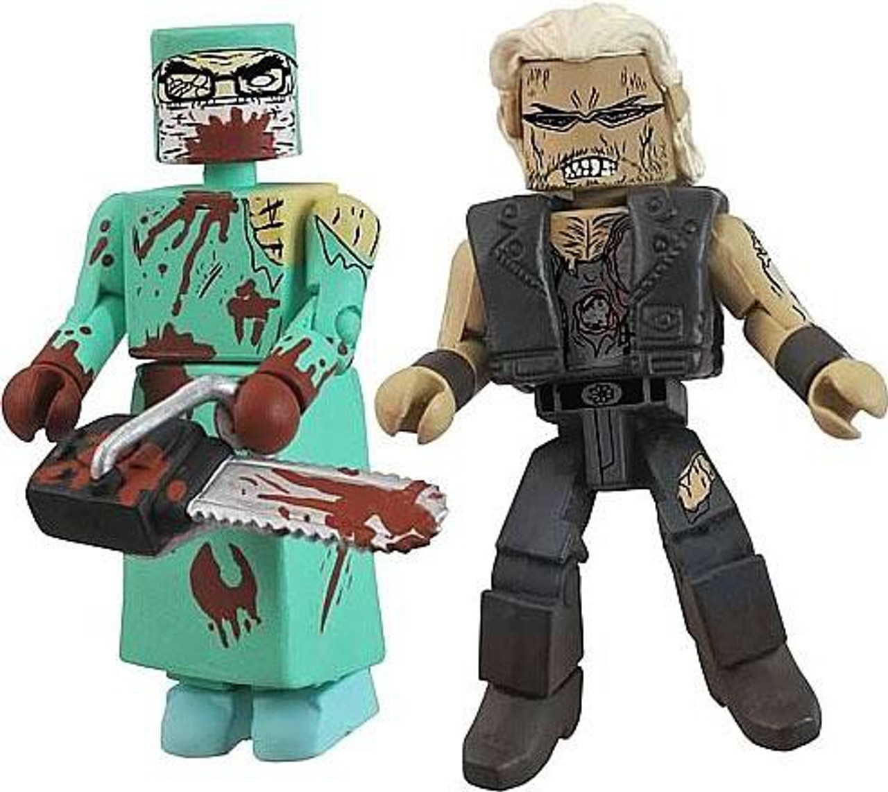 Marvel Minimates Maximum Zombies Exclusive Minifigure 2 Pack Diamond Select Toys Toywiz - zombie mega tron mega zombie beta roblox