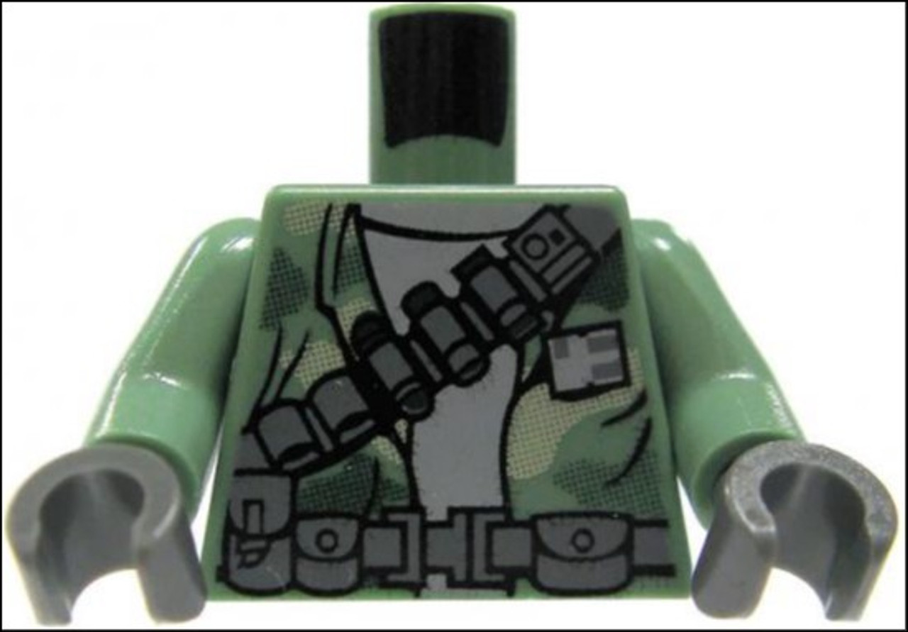 Lego Star Wars Minifigure Parts Sand Green Camouflage Shirt With Bandolier Loose Torso Loose Toywiz - roblox ninja bandolier