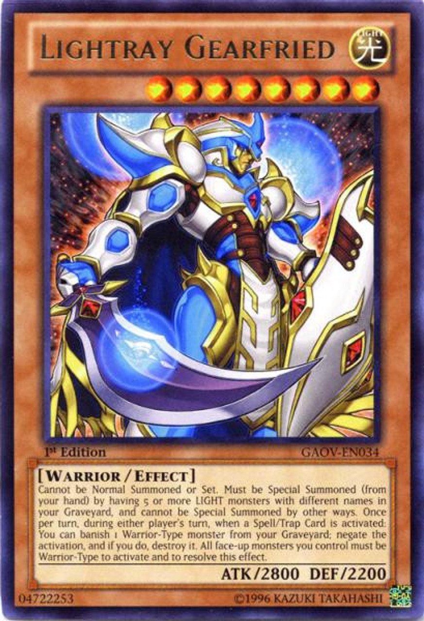 Yugioh 5ds Galactic Overlord Single Card Rare Lightray Gearfried Gaov En034 Toywiz - cyber overlord neon green roblox