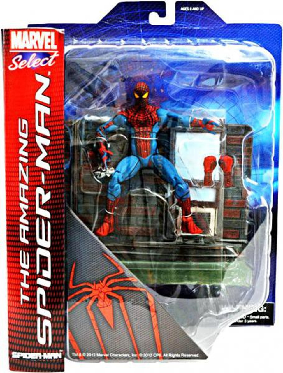The Amazing Spider-Man Marvel Select Spider-Man 7 Action Figure The ... - Apiutfnsy  28827.1519973308