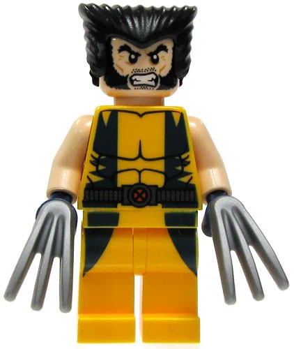 LEGO Marvel Super Heroes Loose Wolverine Minifigure Loose ...