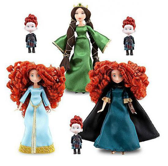 Disney Pixar Brave Brave Mini Doll Set Exclusive ToyWiz