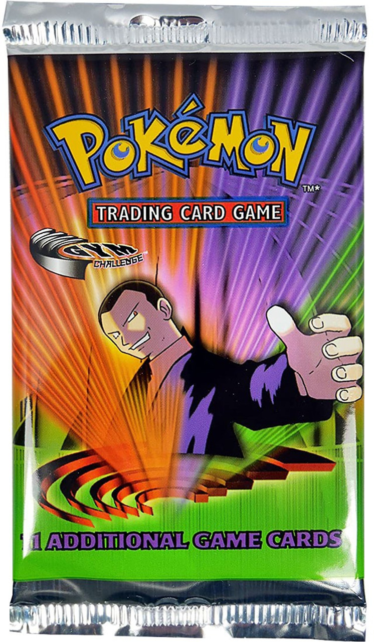 Pokemon Gym Challenge Booster Pack Wizards of the Coast ToyWiz