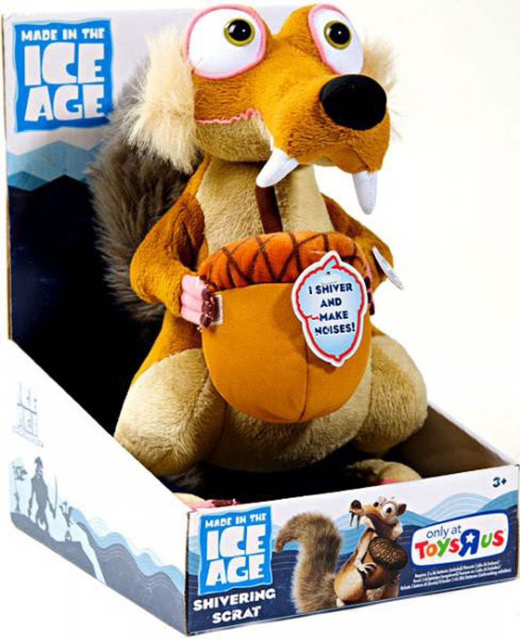 ice age scrat plush