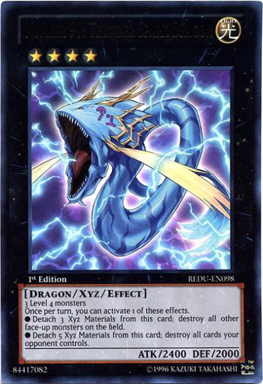 Yugioh Zexal Return Of The Duelist Single Card Ultra Rare Number 91 Thunder Spark Dragon Redu En098 Toywiz - thunder zombie king regens gives money after kil roblox