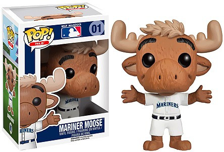 Funko MLB Seattle Mariners POP Sports Baseball Mariner Moose Vinyl