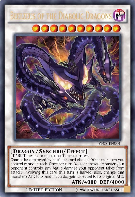 YuGiOh Shonen Jump Single Card Ultra Rare Beelzeus of the Ultimate