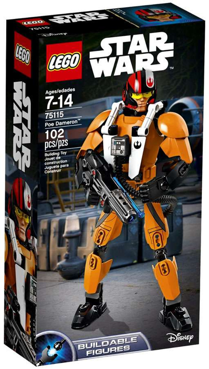 Lego Star Wars The Force Awakens Poe Dameron Set 75115 Toywiz