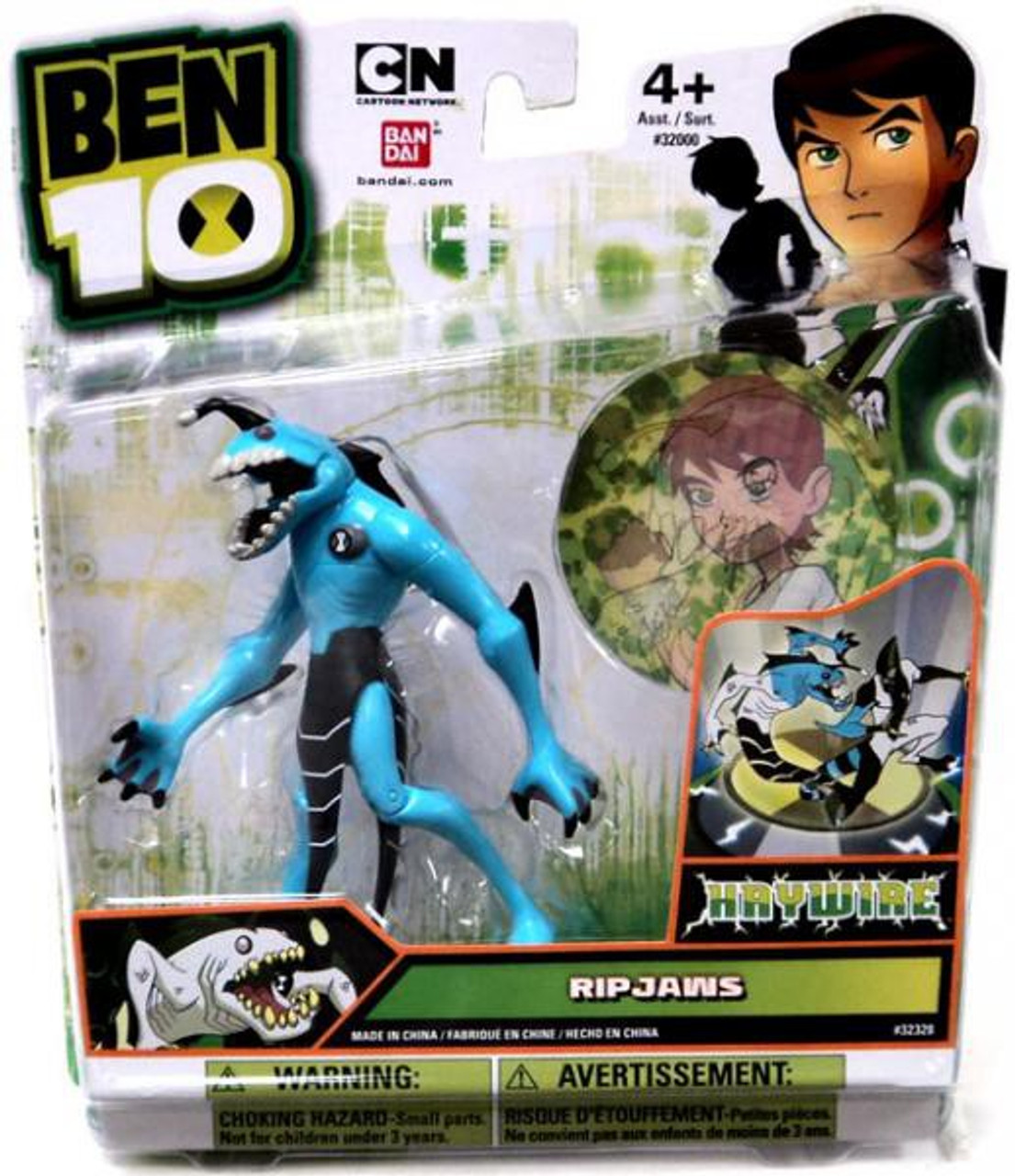 Ben 10 Haywire Ripjaws 4 Action Figure Bandai America Toywiz