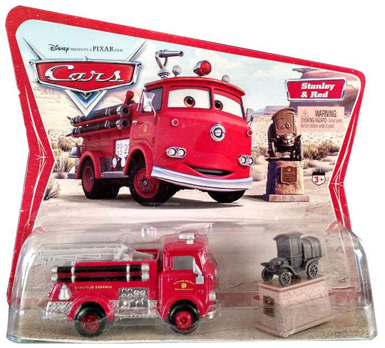 disney cars red fire engine