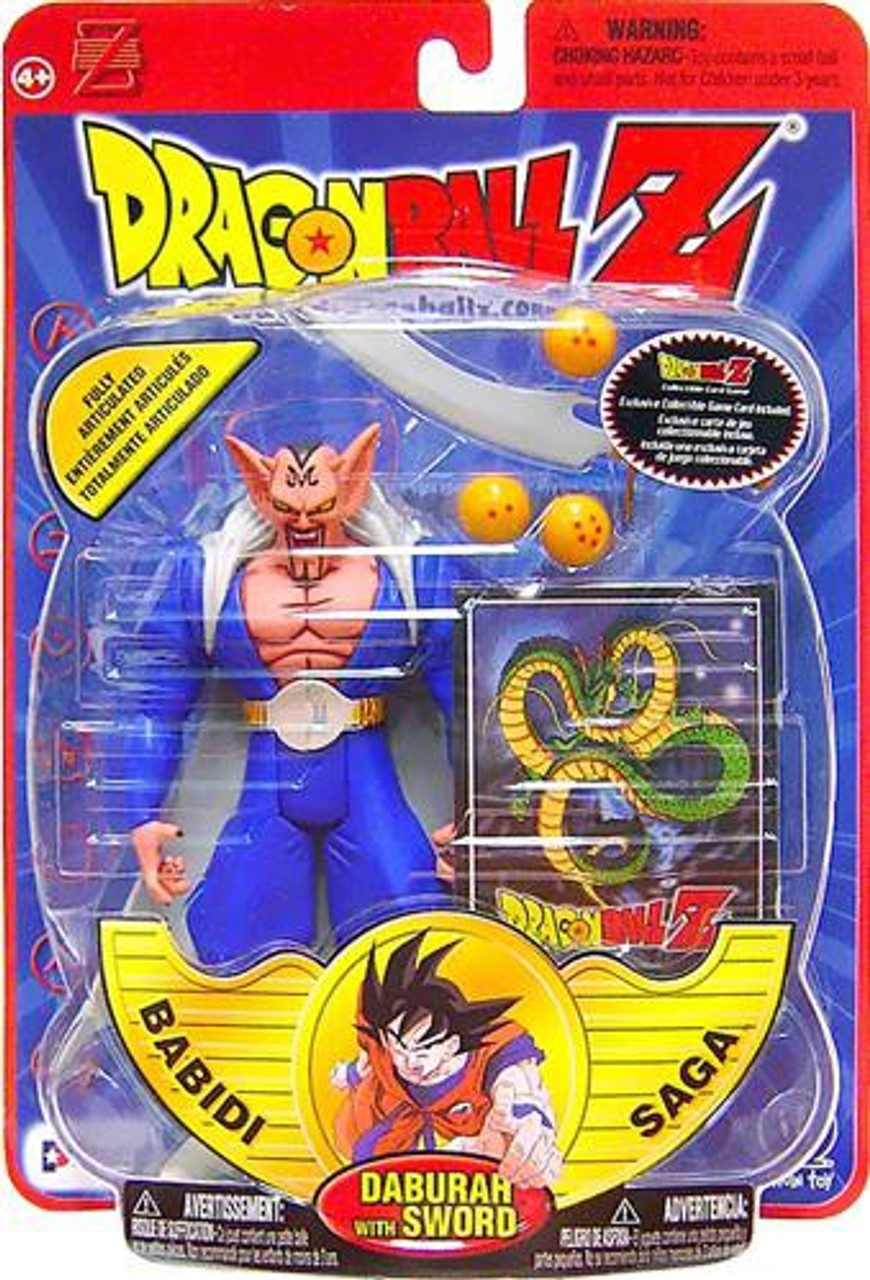 Dragon Ball Z Series 8 Babidi Saga Daburah Action Figure With Sword Irwin Toys - ToyWiz