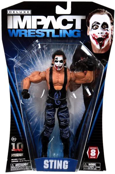 TNA Wrestling Deluxe Impact Series 8 Joker Sting Action Figure