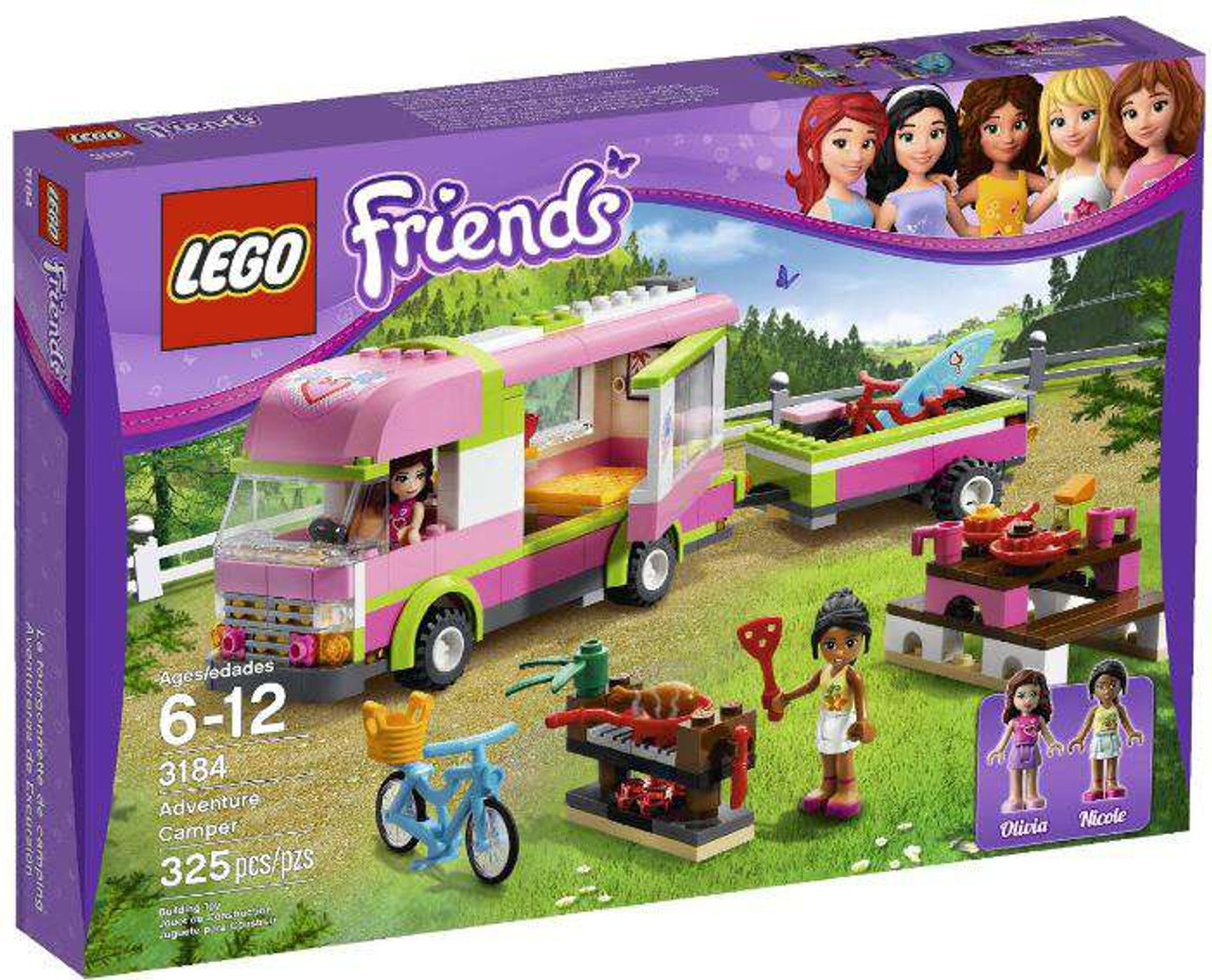 lego friends camping set