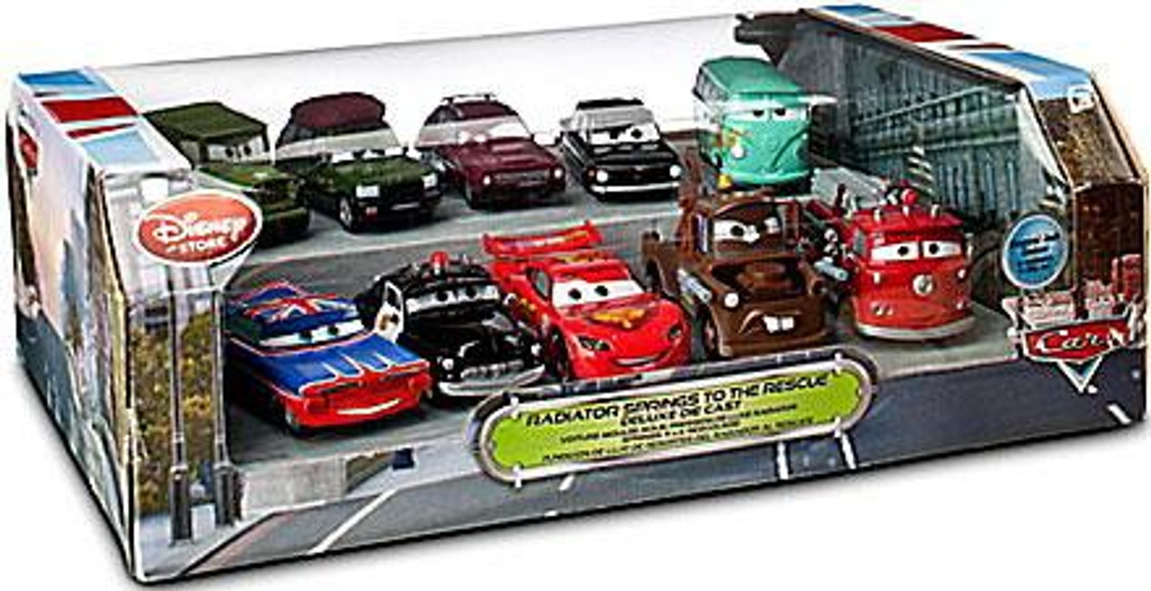 disney cars diecast set